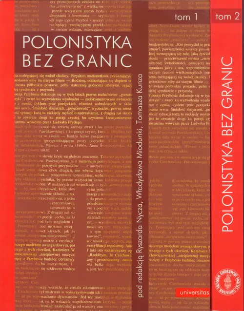 Książka - Polonistyka bez granic Tom 1-2