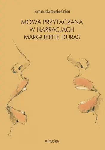 Książka - Mowa przytaczana w narracjach Marguerite Duras