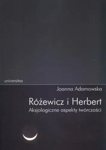 Książka - Różewicz i Herbert