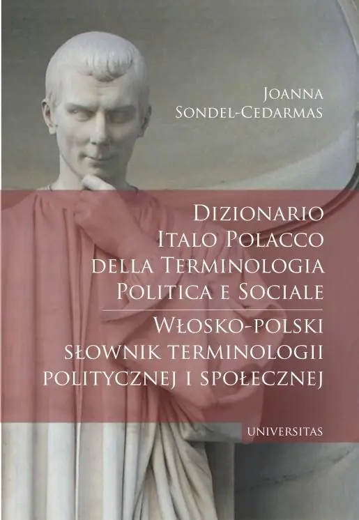 Książka - Dizionario italo polacco della terminologia politica e sociale / Włosko-polski słownik terminologii politycznej i społecznej