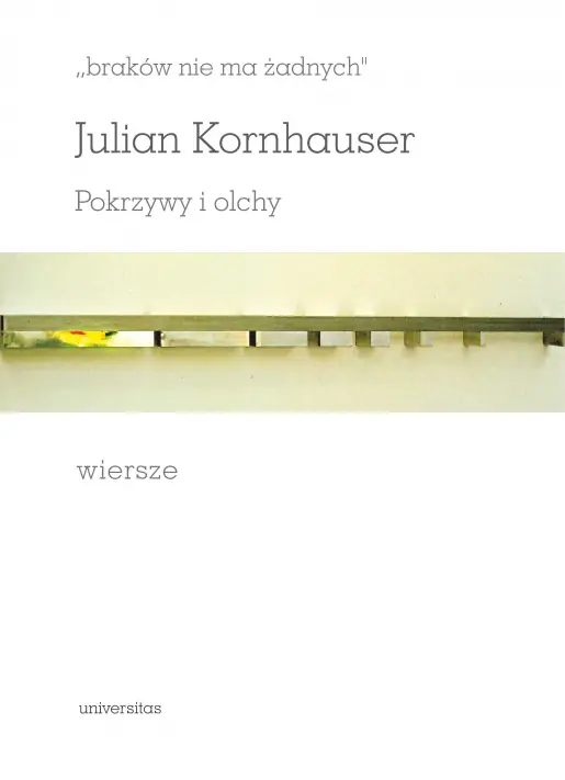 Książka - Braków nie ma żadnych. Pokrzywy i olchy