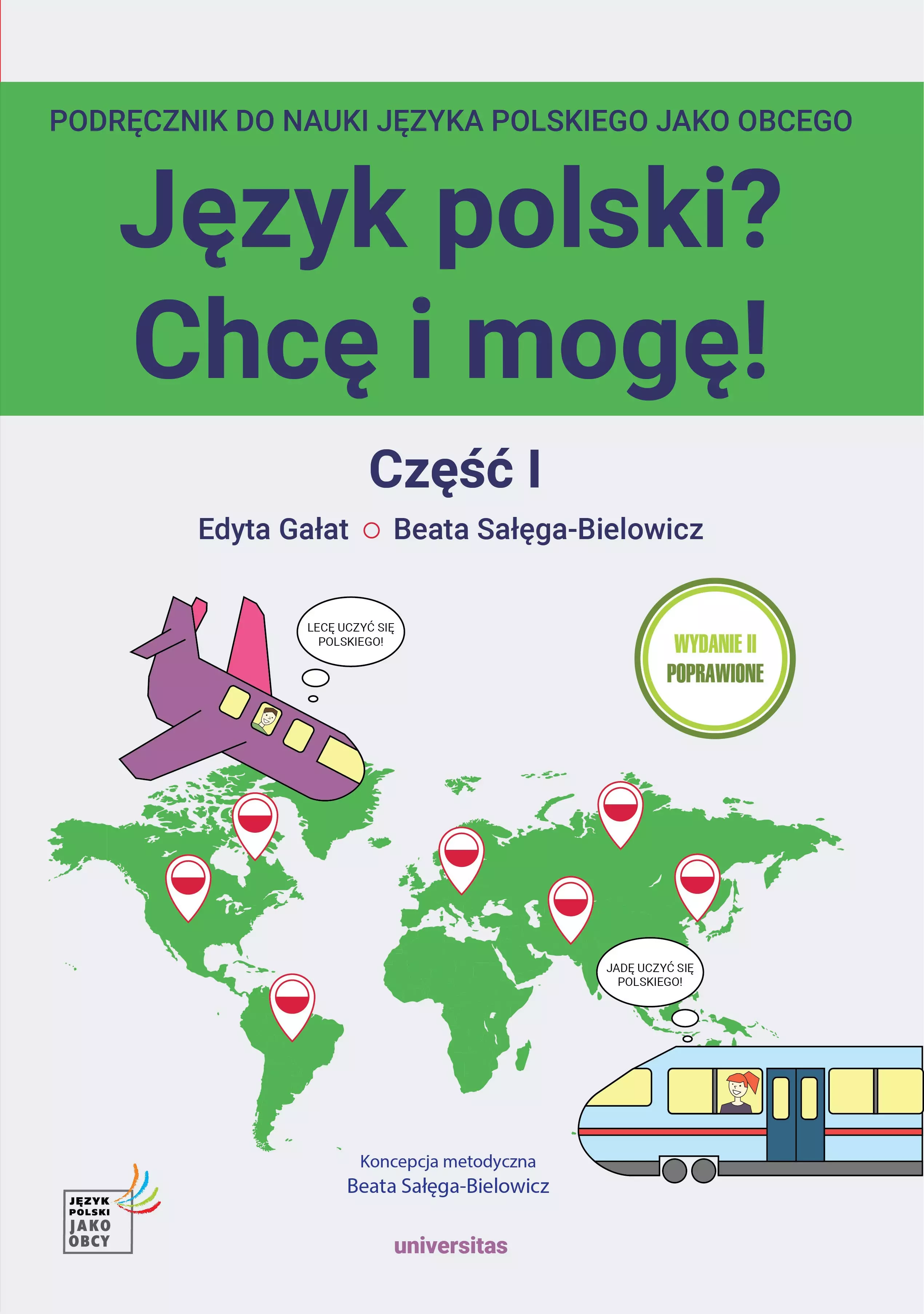 Książka - Język polski? Chcę i mogę! cz.1 A1 w.2