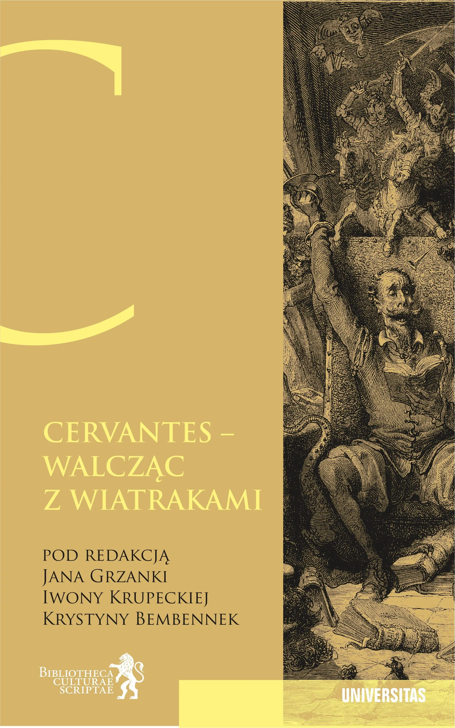 Książka - Cervantes - walcząc z wiatrakami...