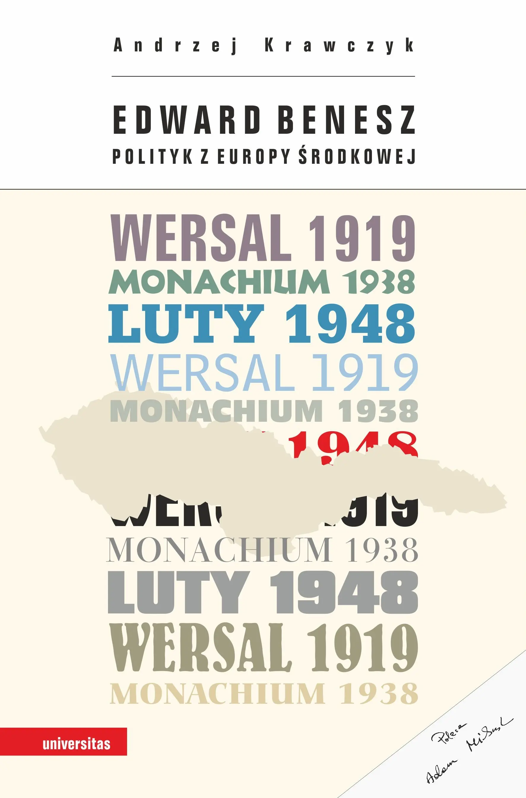 Książka - Edward Benesz Polityk z Europy Środkowej