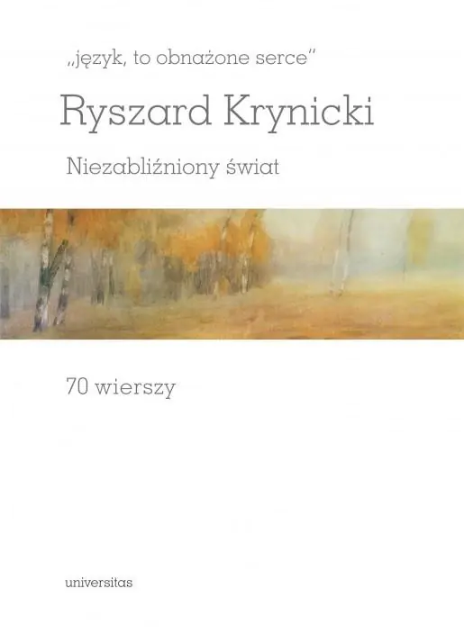 Książka - Język to obnażone serce Niezabliźniony świat
