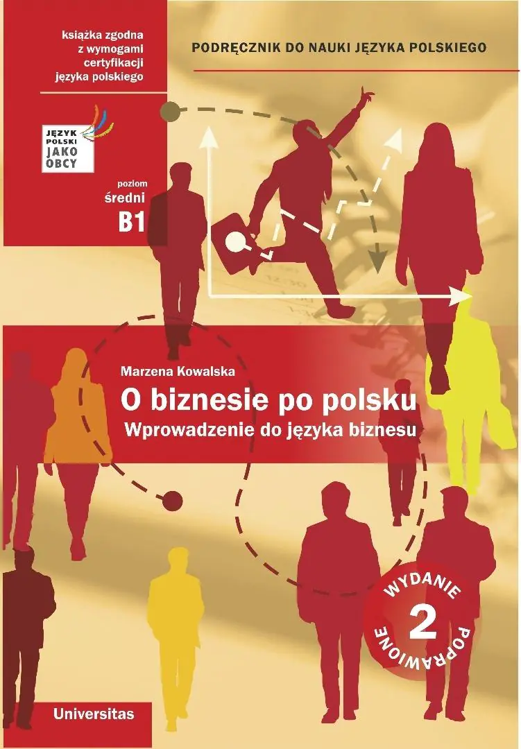 Książka - O biznesie po polsku. Wprowadzenie do języka biznesu. Podręcznik do nauki języka polskiego (B1, B2)
