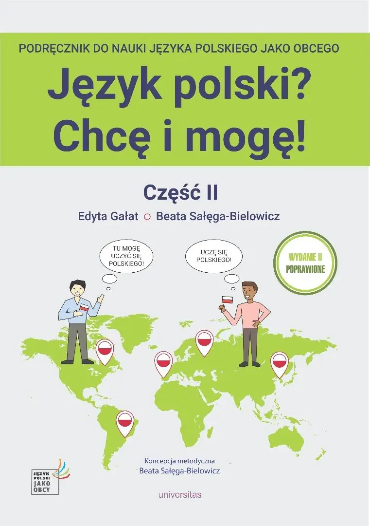 Książka - Język polski? Chcę i mogę! Część II: A1+ w.2