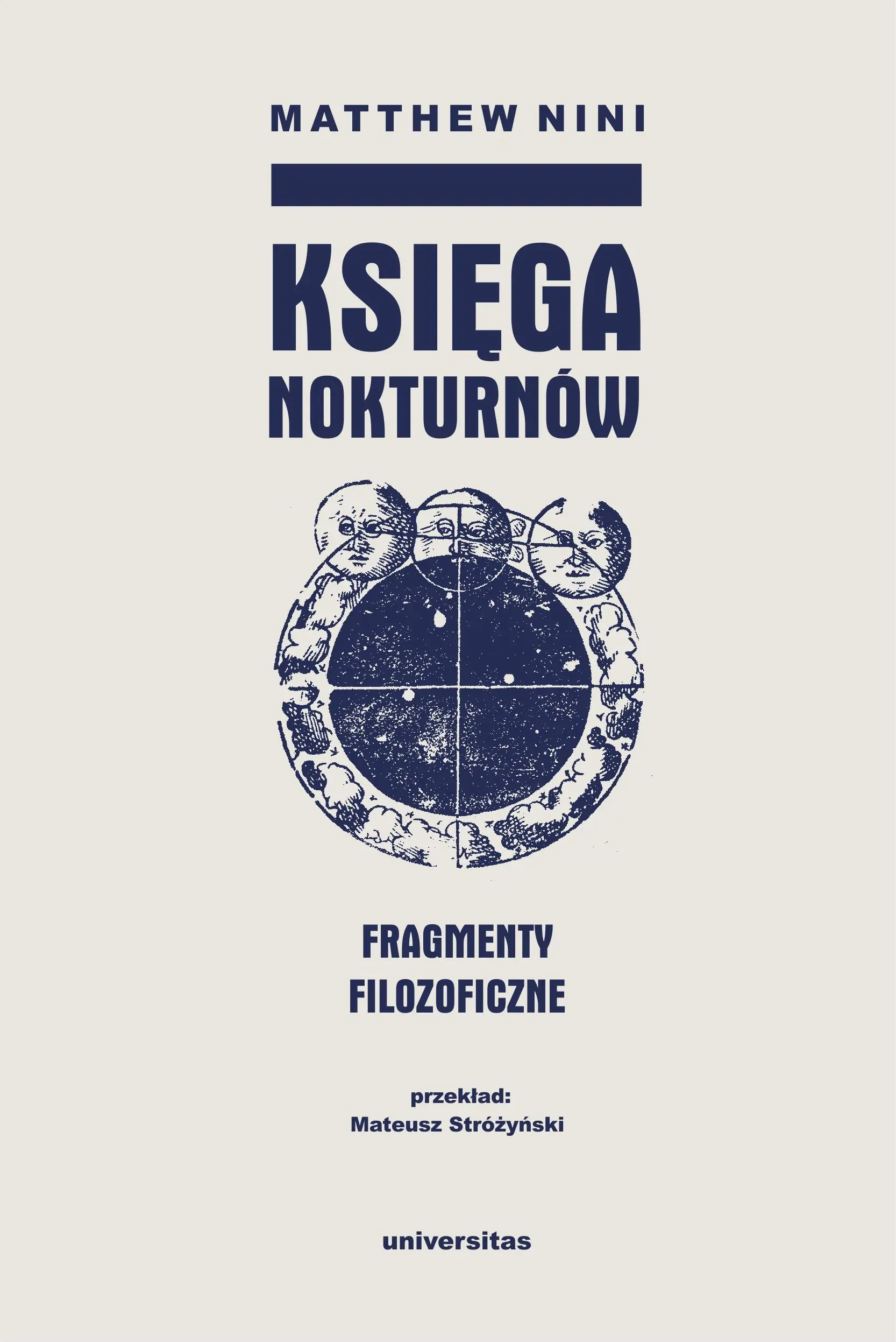 Książka - Księga nokturnów. Fragmenty filozoficzne