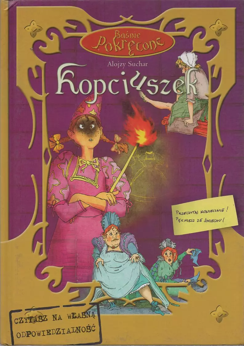 Książka - Baśnie pokręcone. Kopciuszek