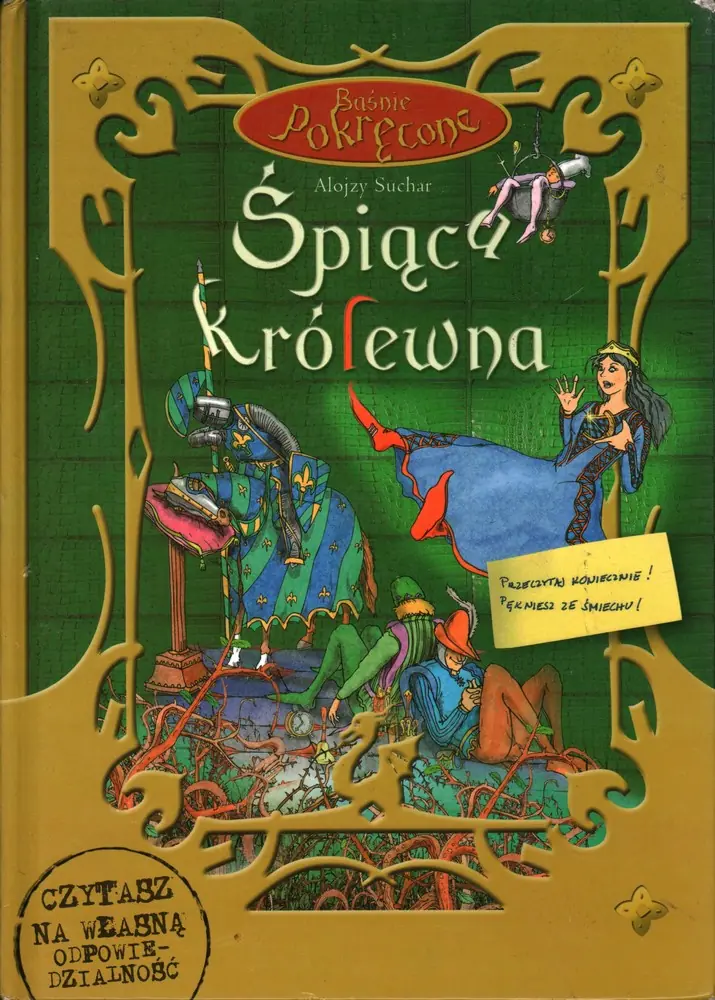 Książka - Baśnie pokręcone. Śpiąca królewna