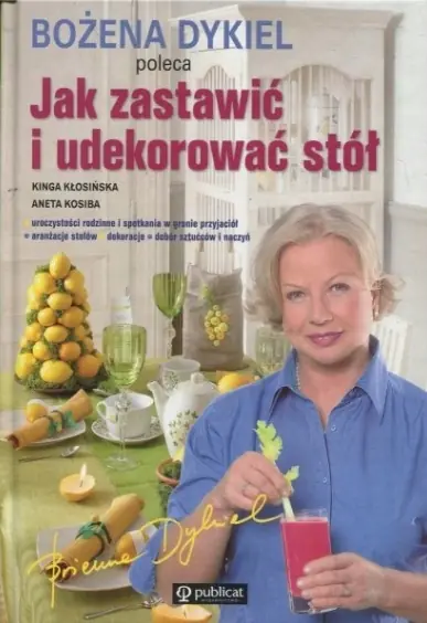 Książka - Jak zastawić i udekorować stół