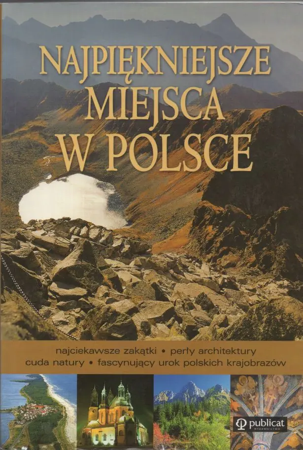 Książka - Najpiękniejsze miejsca w Polsce