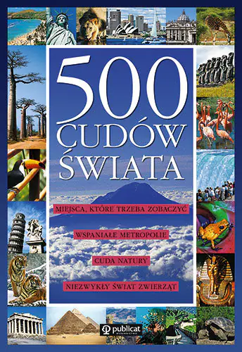 Książka - 500 cudów świata