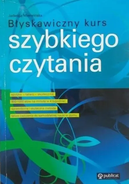 Książka - Błyskawiczny kurs szybkiego czytania