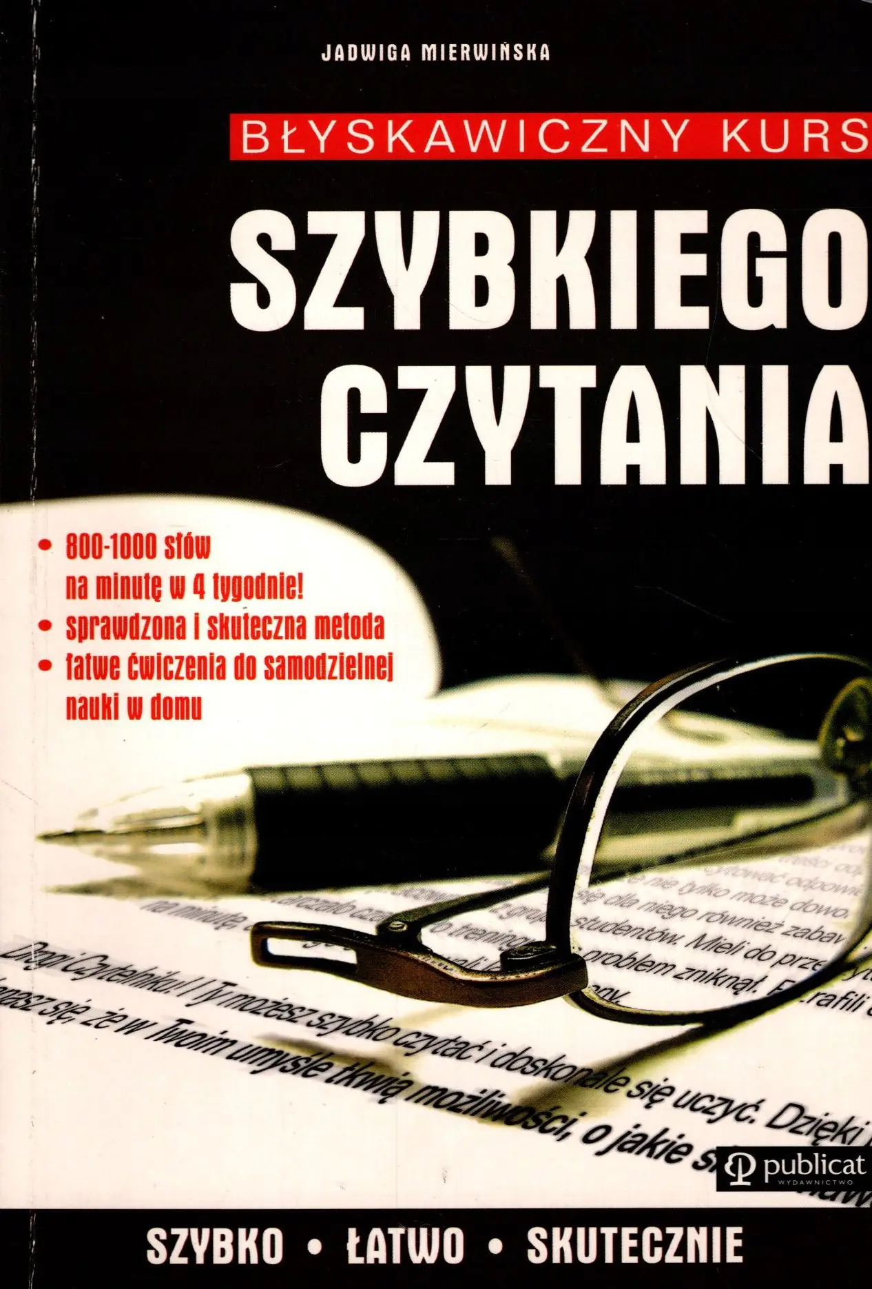 Książka - Błyskawiczny kurs szybkiego czytania