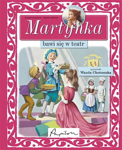 Książka - Martynka bawi się w teatr