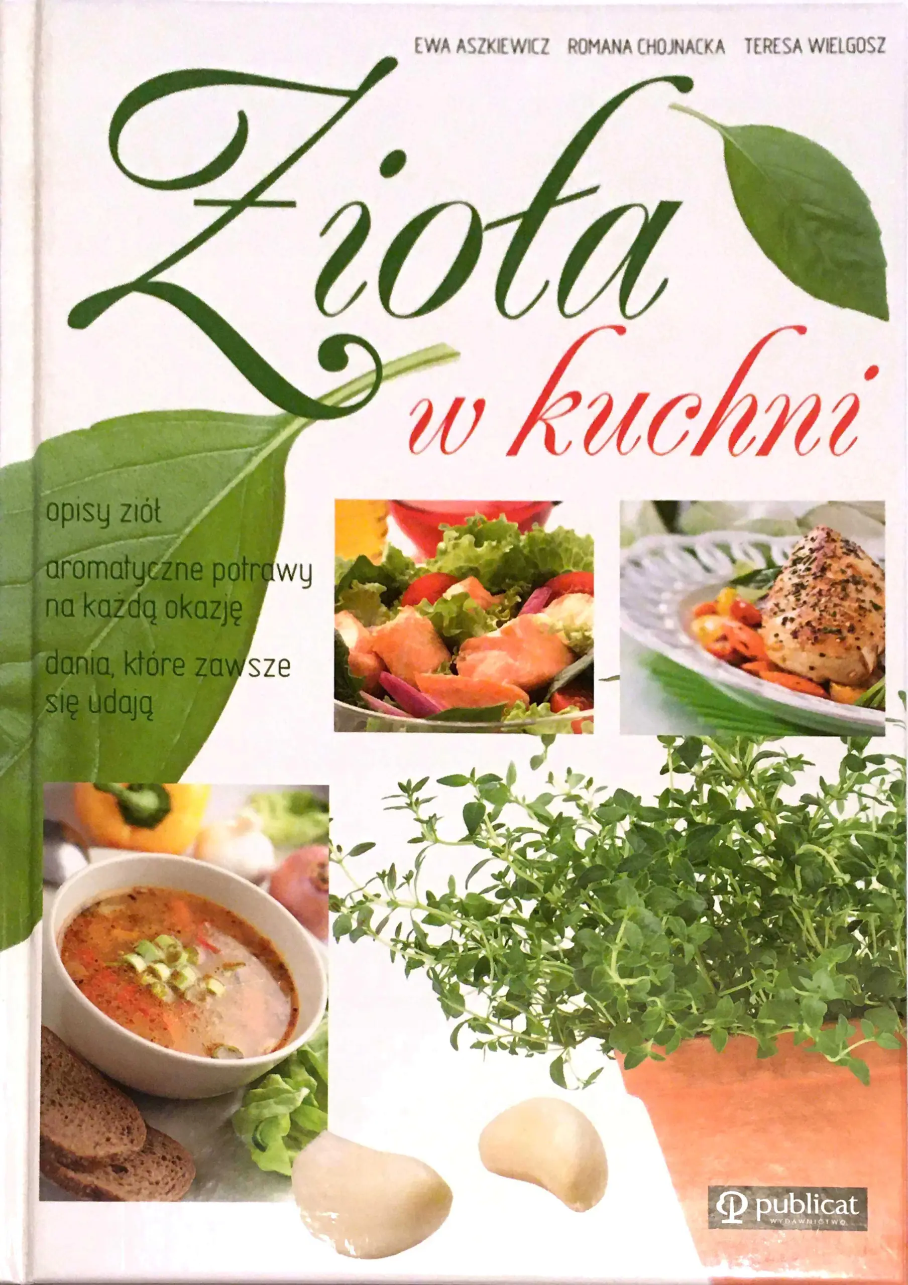 Książka - Zioła w kuchni