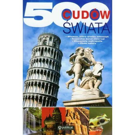Książka - 500 cudów świata