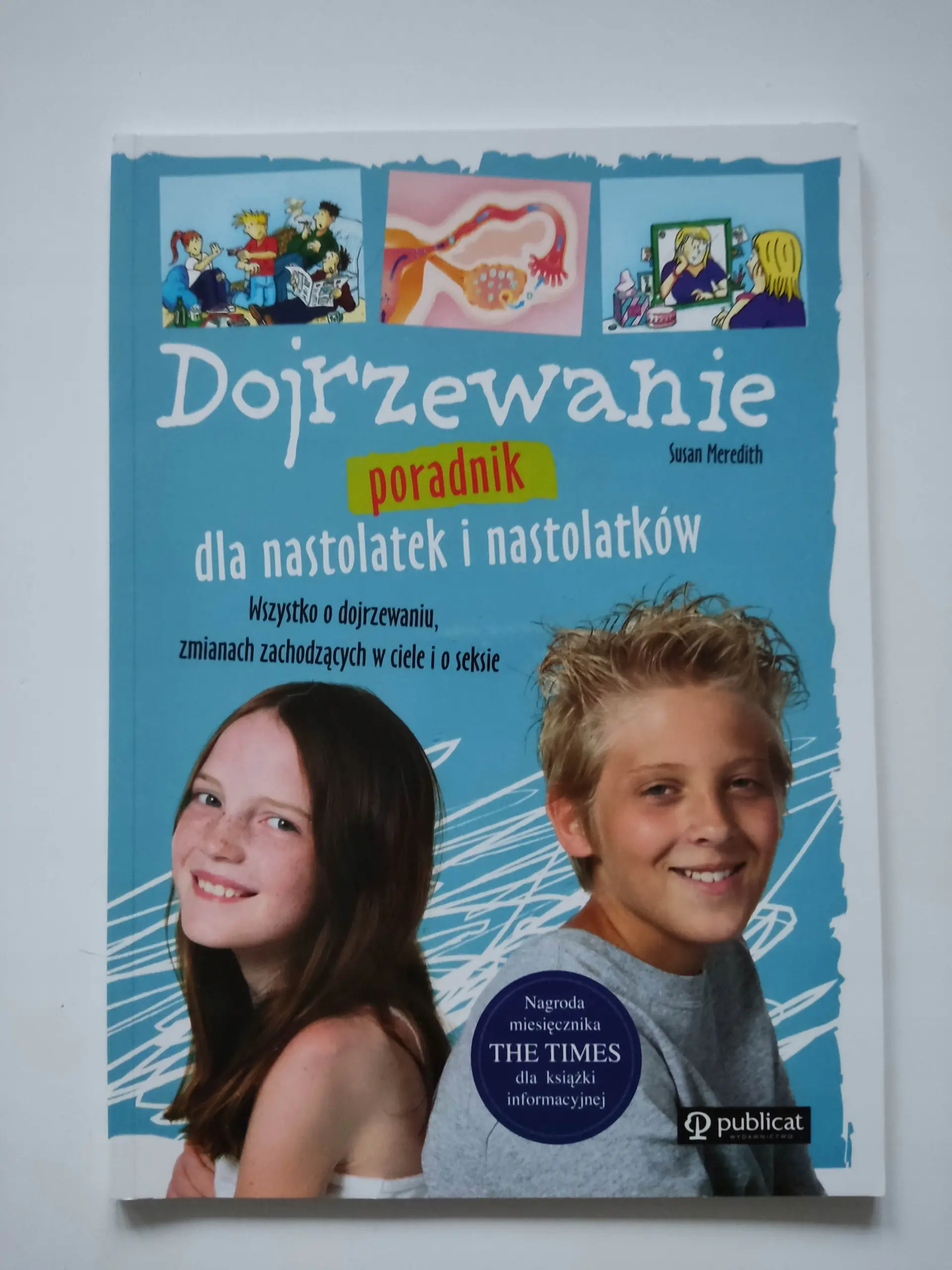 Książka - Dojrzewanie. Poradnik dla nastolatek i nastolatków