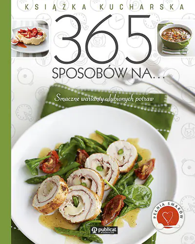 Książka - Książka kucharska. 365 sposobów na...