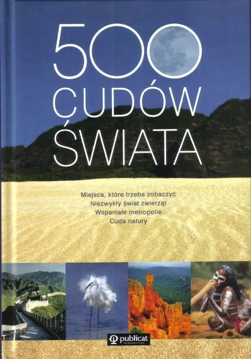 Książka - 500 cudów świata