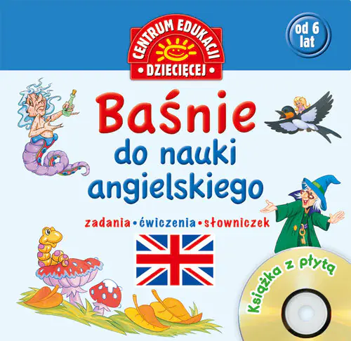 Książka - Baśnie do nauki angielskiego + CD