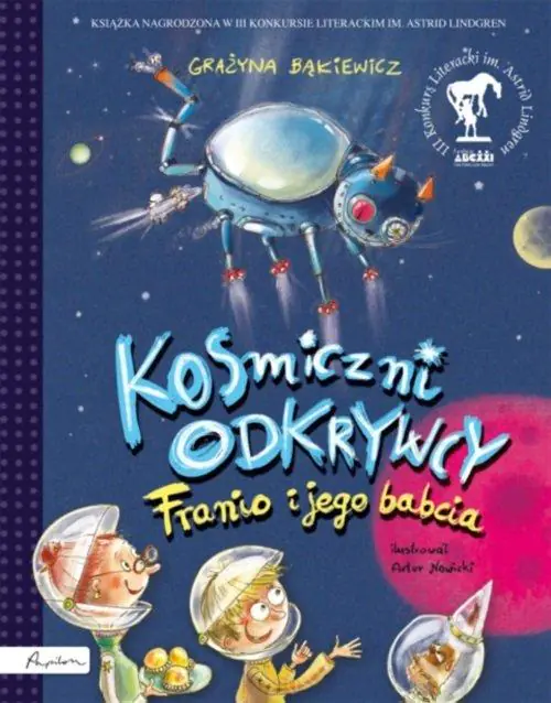 Książka - Kosmiczni odkrywcy. Franio i jego babcia
