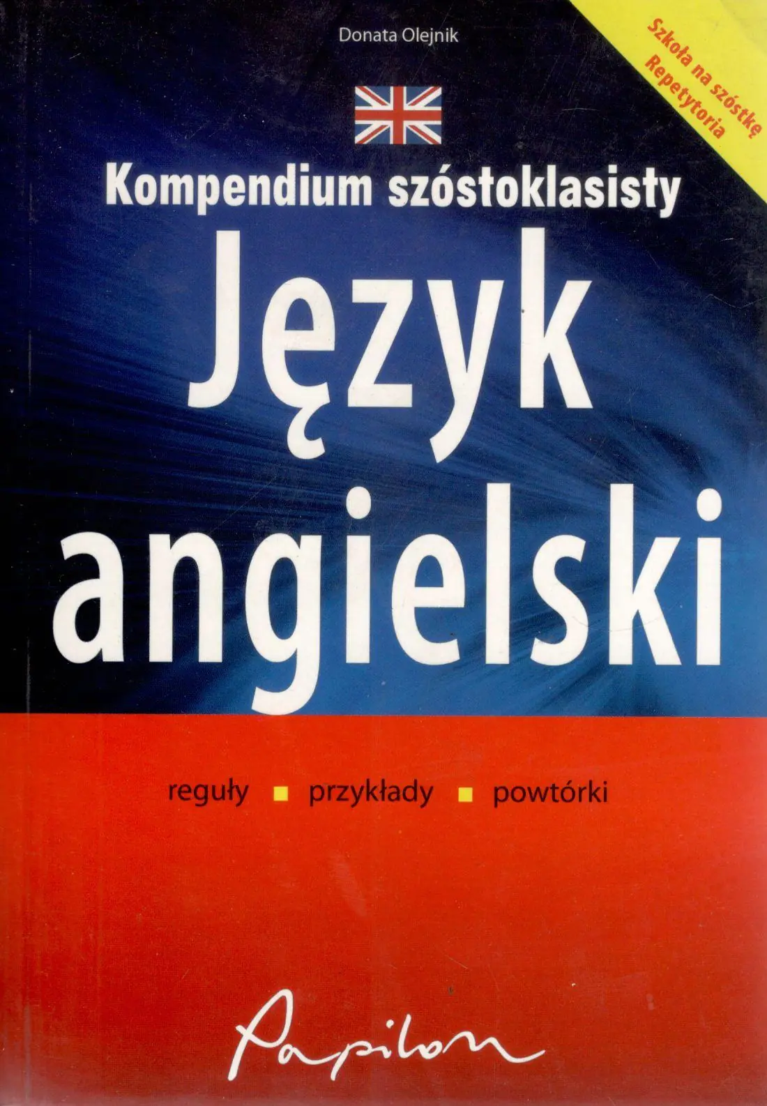 Książka - Kompendium szóstoklasisty. Język angielski