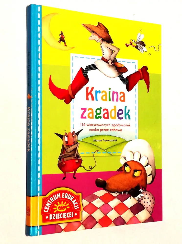 Książka - KRAINA ZAGADEK 116 WIERSZOWANYCH ZGADYWANEK