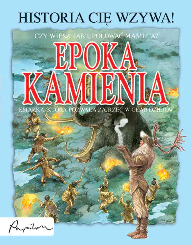 Książka - Epoka kamienia. Historia Cię wzywa!