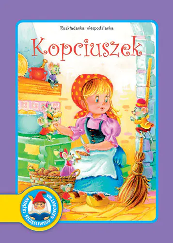 Książka - Kopciuszek. Rozkładanka - niespodzianka