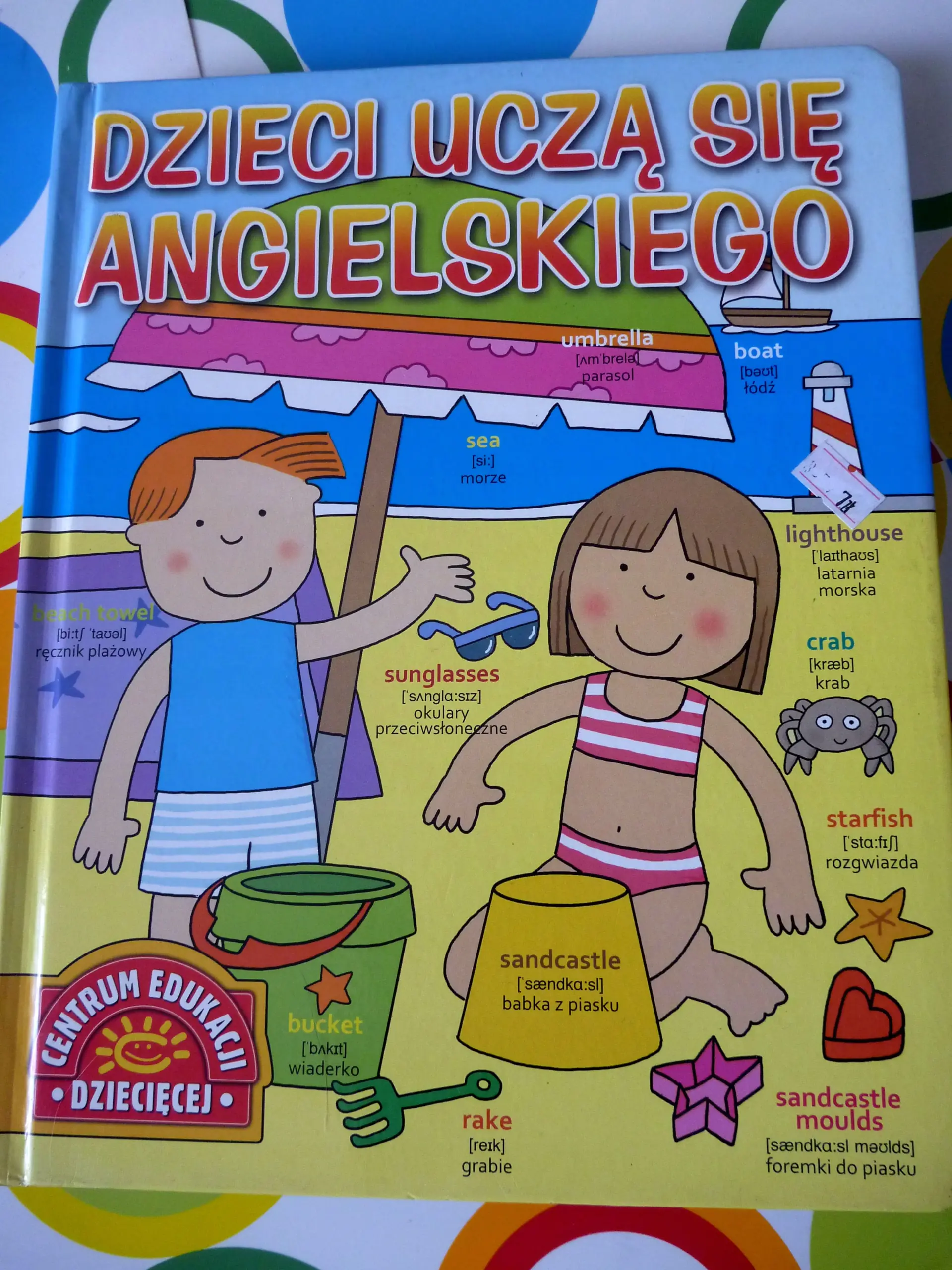 Książka - Dzieci uczą się angielskiego. 