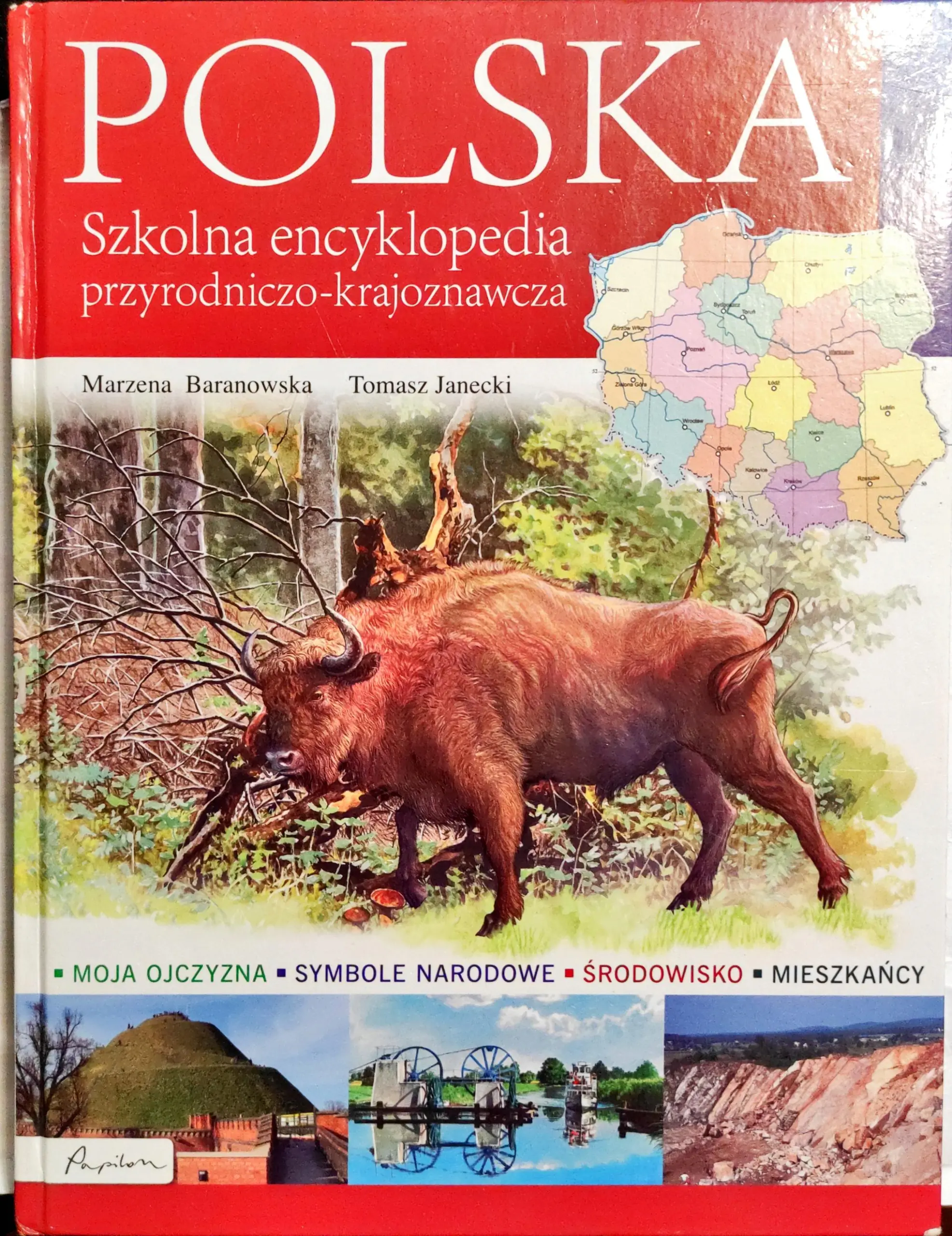 Książka - Polska. Szkolna encyklopedia przyrodniczo-krajoznawcza