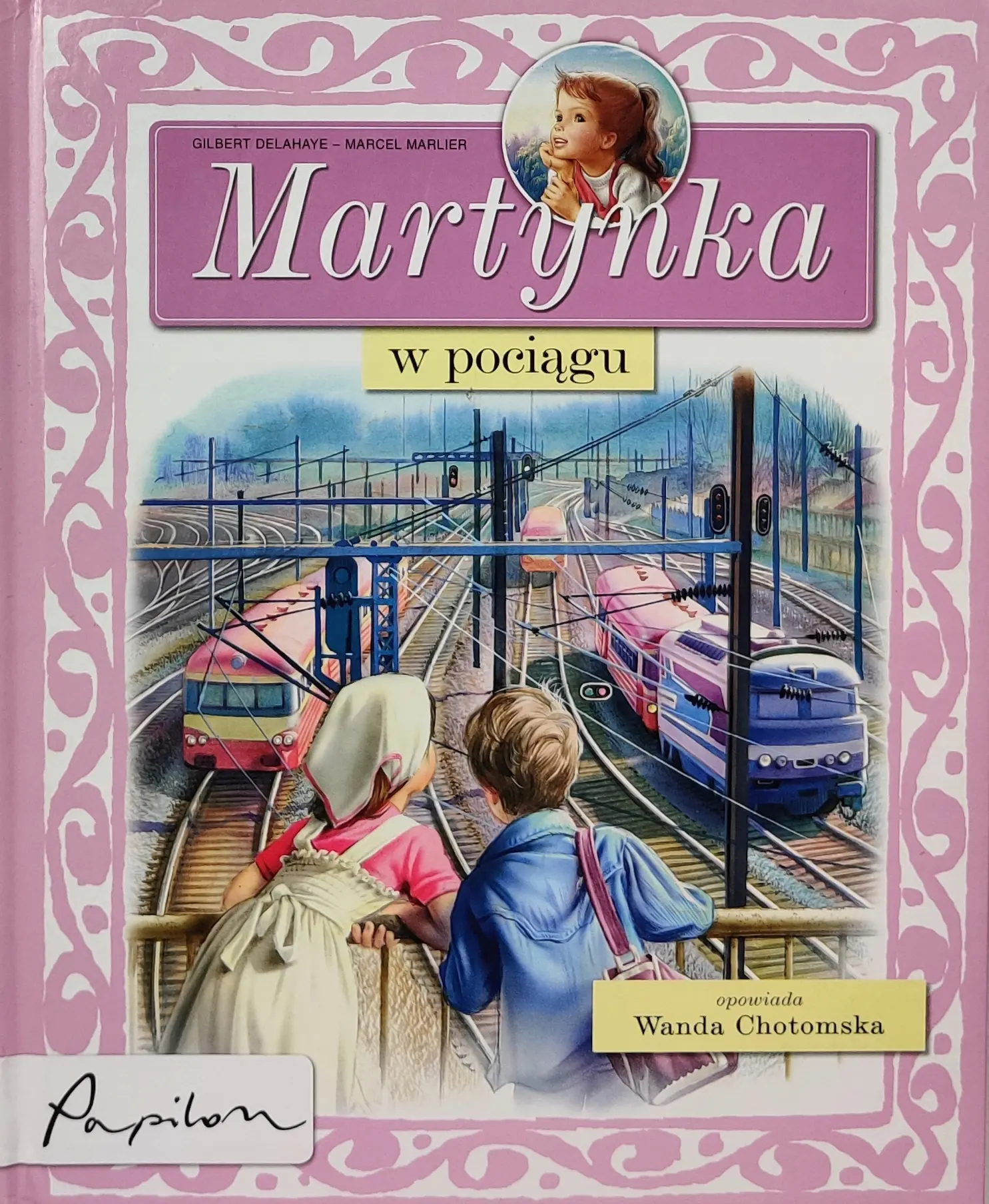 Książka - Martynka w pociągu