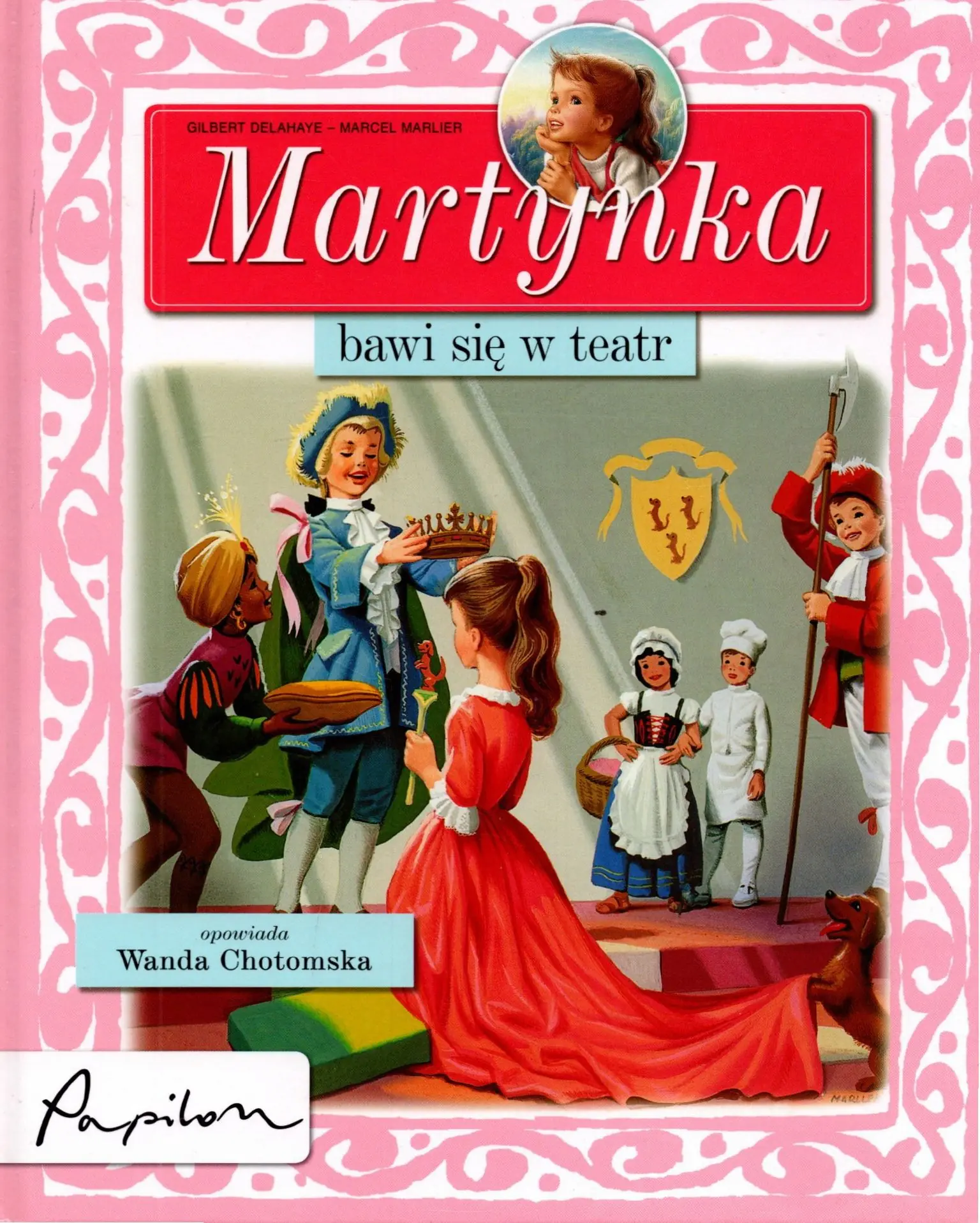 Książka - Martynka bawi się w teatr