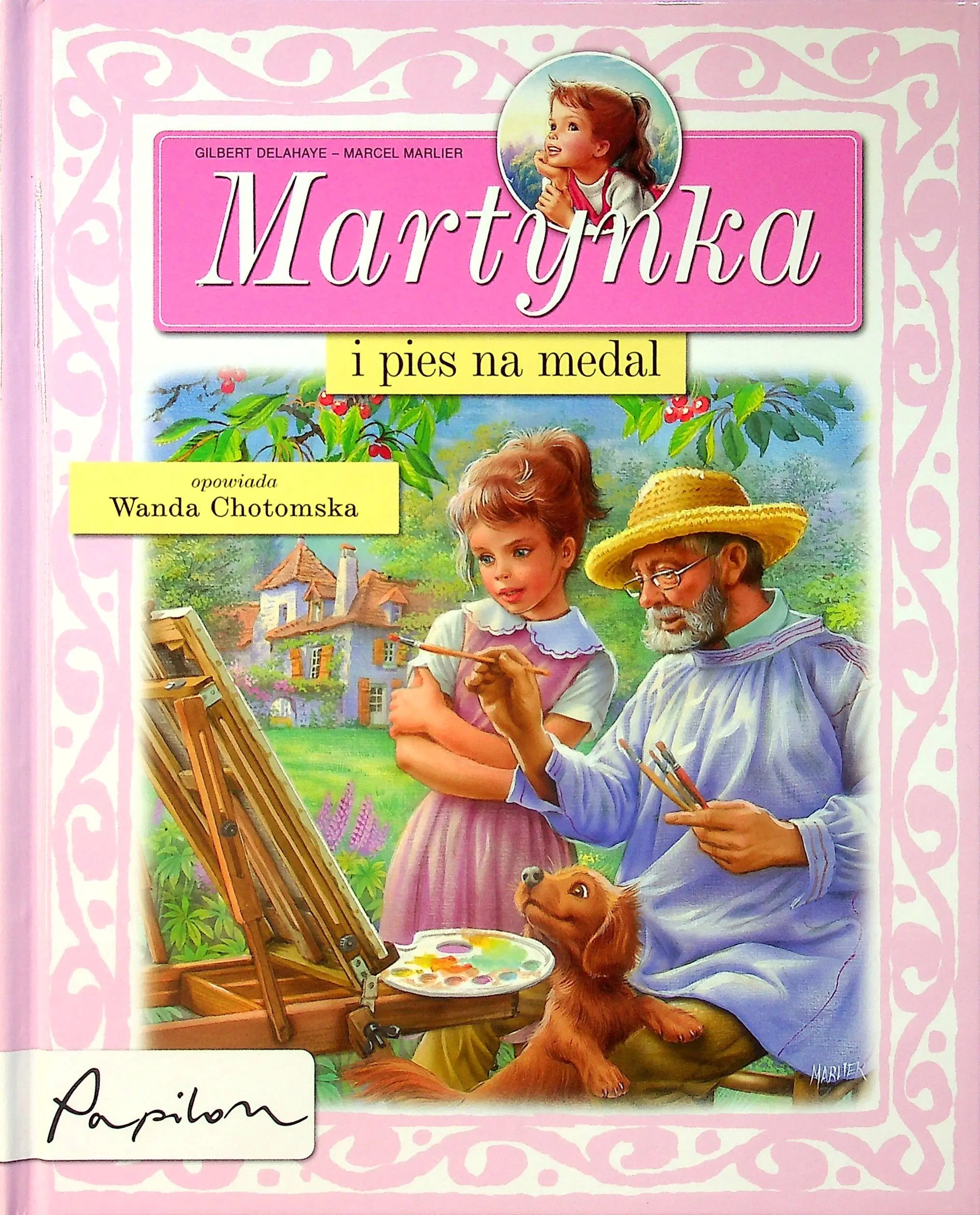 Książka - Martynka i pies na medal