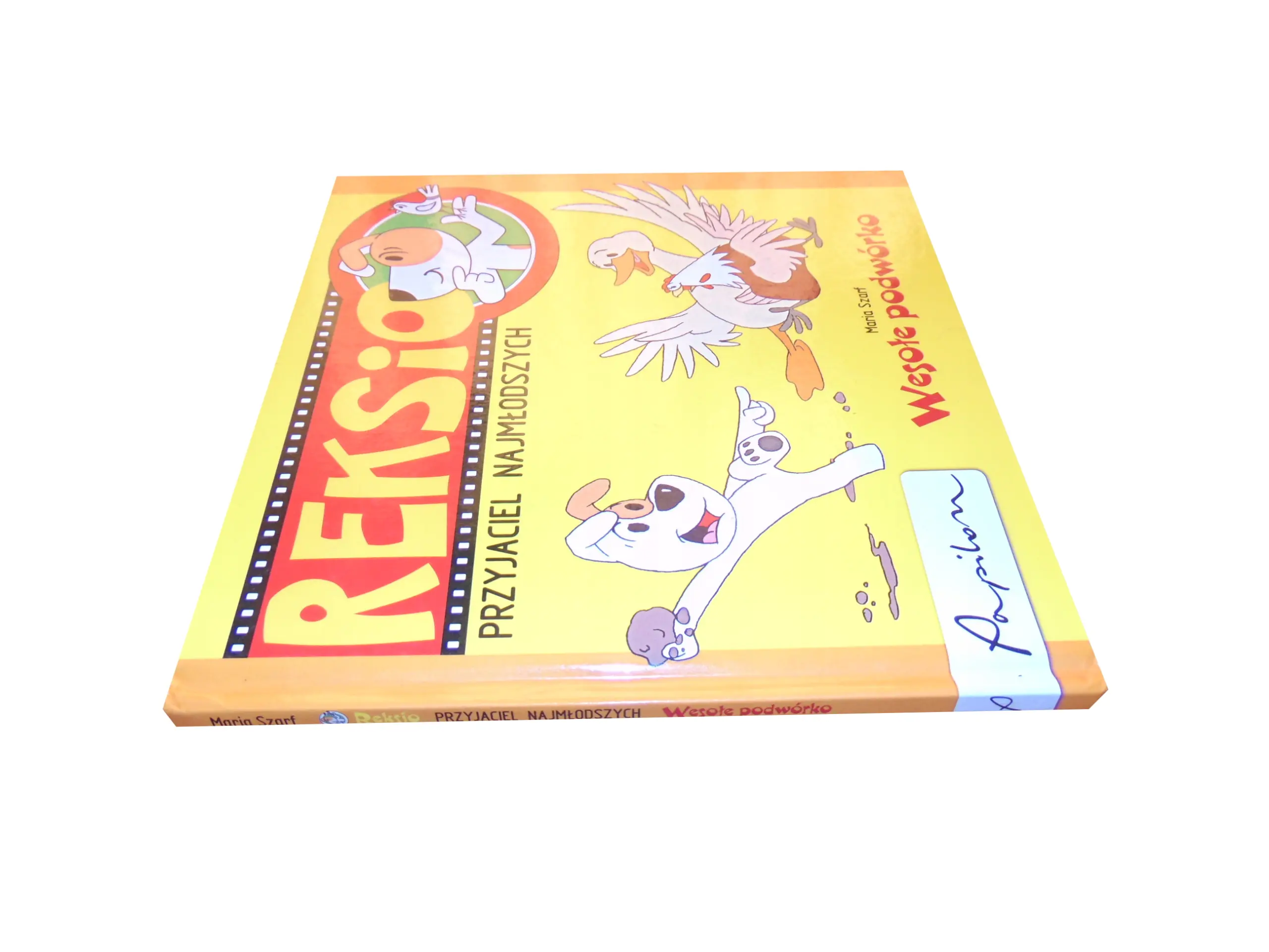 Książka - Reksio Przyjaciel najmłodszych Wesołe podwórko