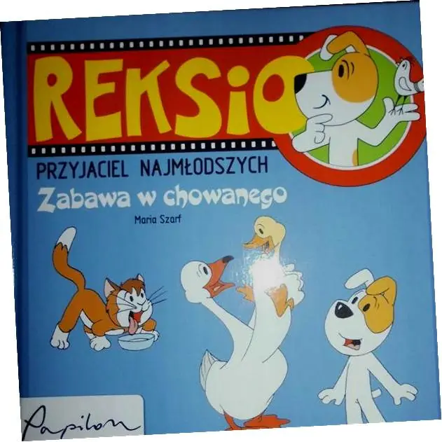 Książka - Reksio Przyjaciel najmłodszych Zabawa w chowanego