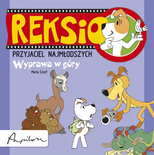 Książka - Reksio Przyjaciel najmłodszych Wyprawa w góry