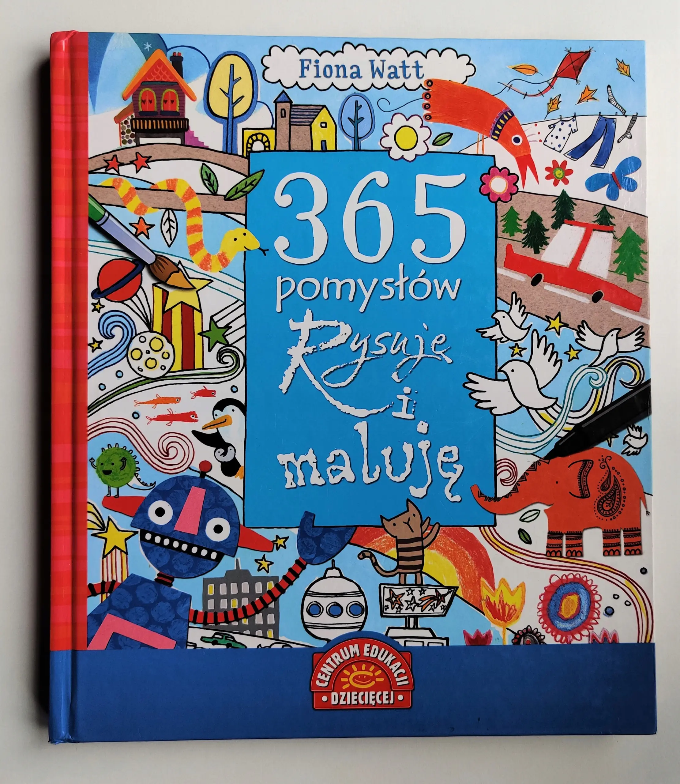 Książka - 365 pomysłów Rysuję i maluję