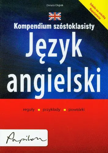 Książka - Kompendium szóstoklasisty Język angielski