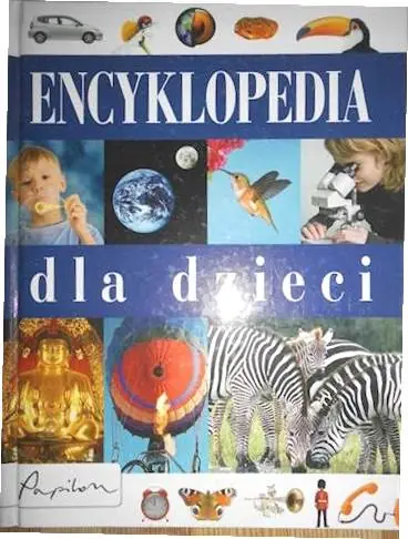Książka - Encyklopedia dla dzieci. Papilon