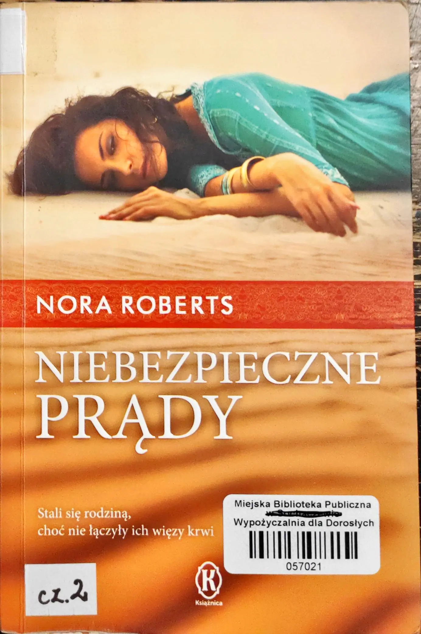 Książka - Saga rodu Quinnów. Tom 2. Niebezpieczne prądy