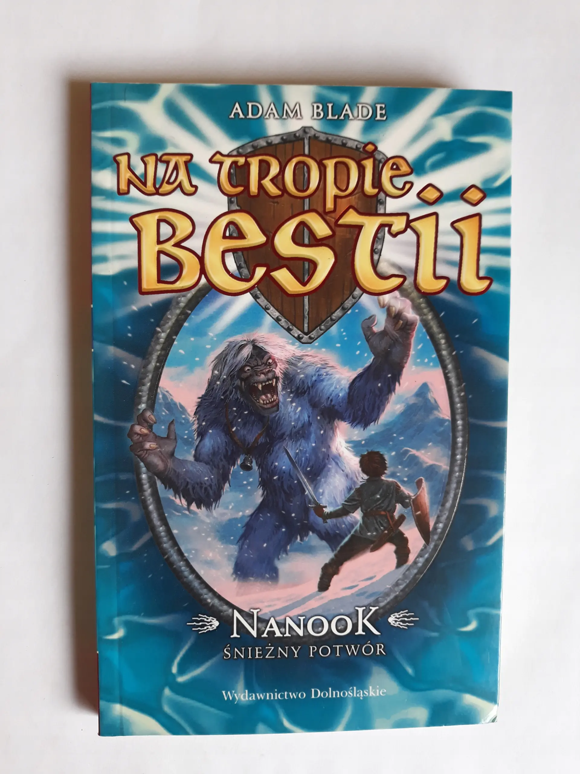 Książka - Nanook Śniegowy potwór - Adam Blade - 