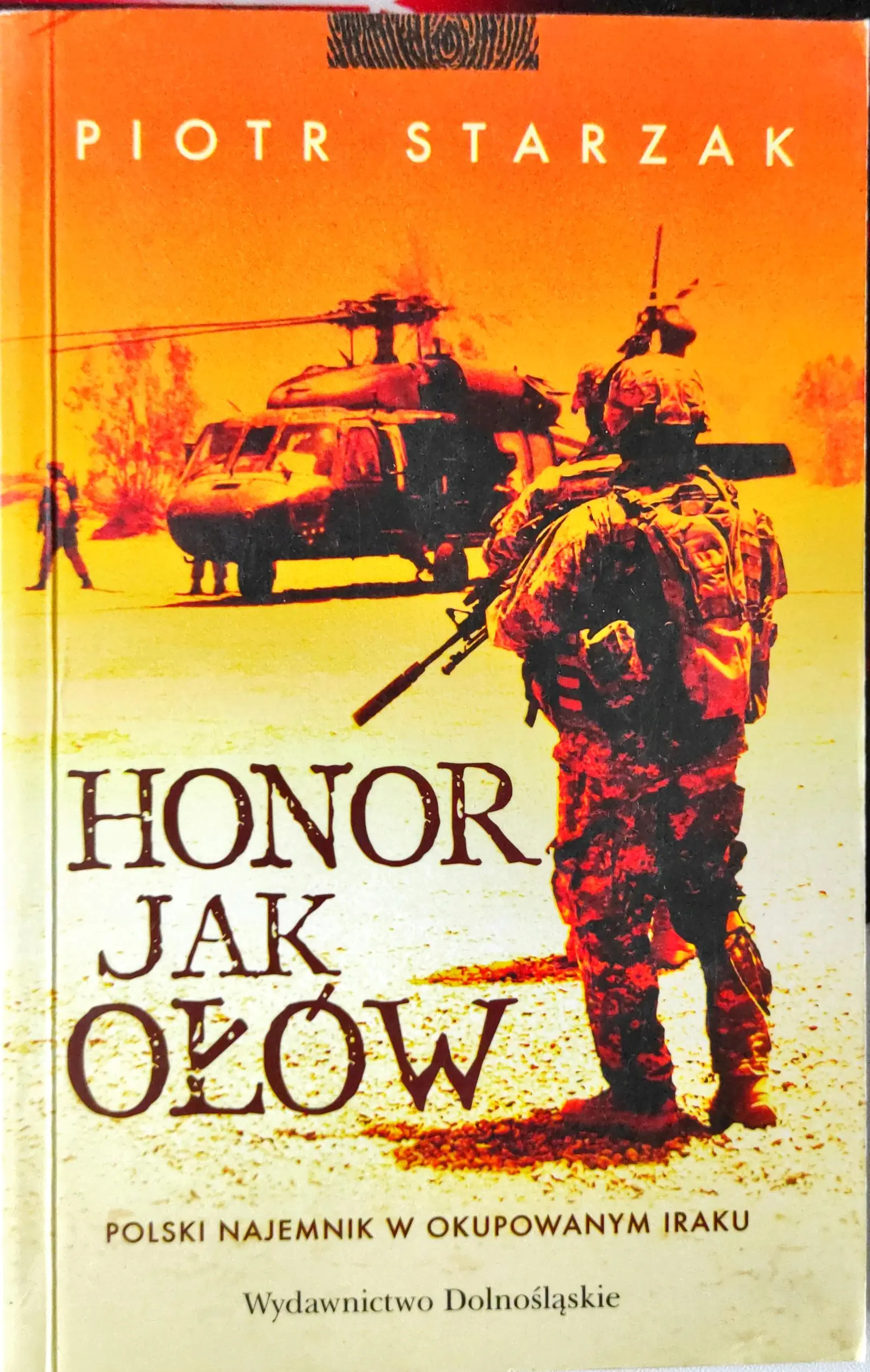 Książka - Honor jak ołów