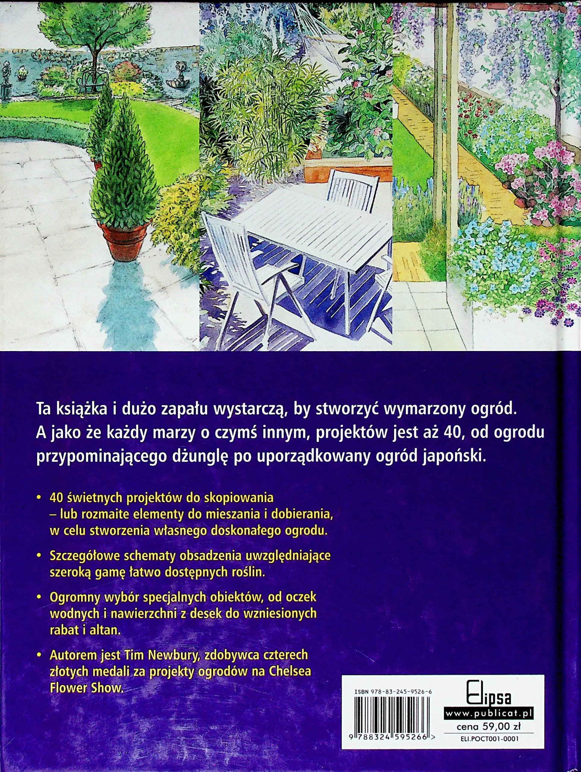 Książka - Sztuka projektowania ogrodów