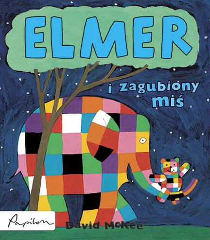 Książka - Elmer i zagubiony miś