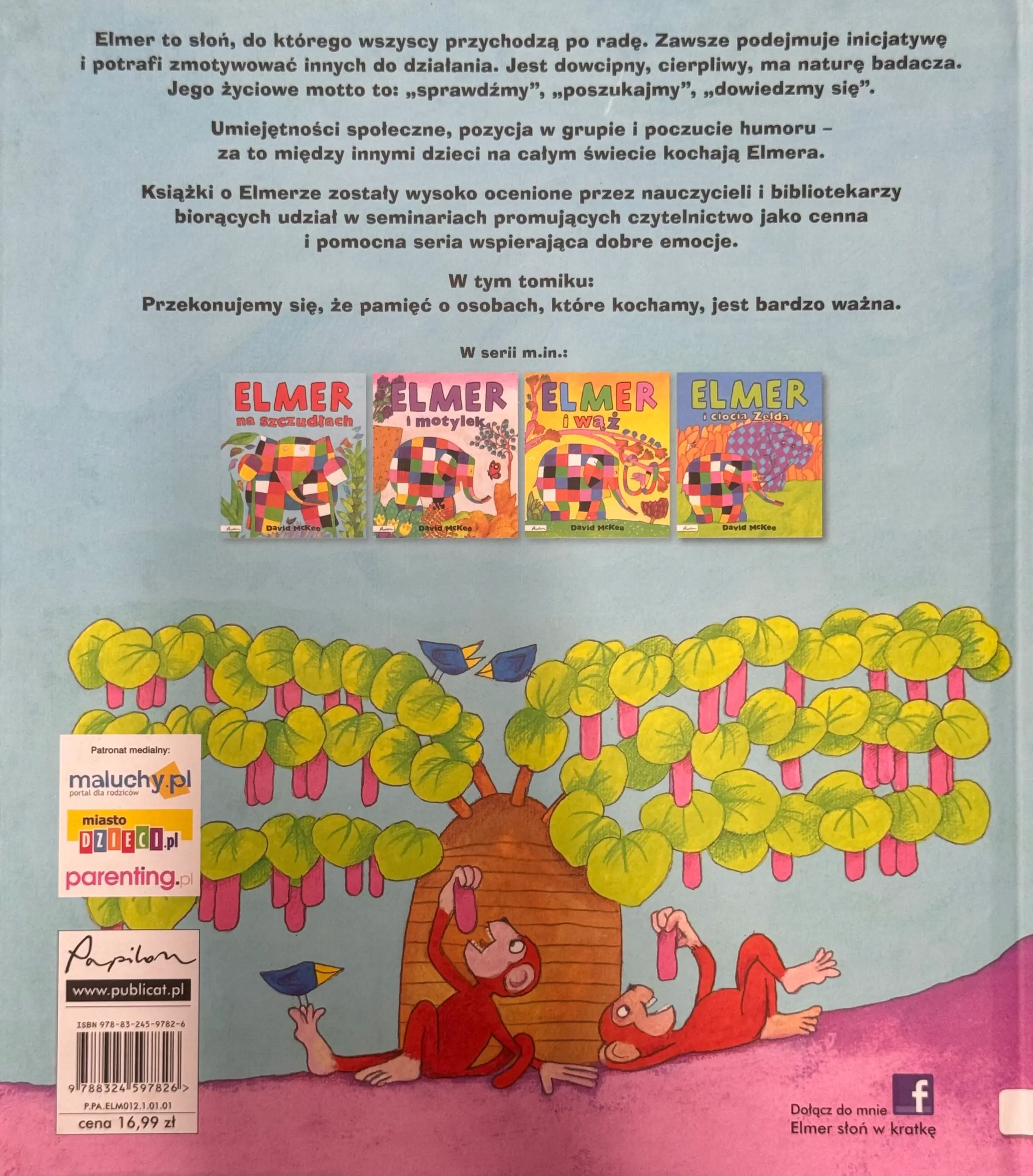 Książka - Elmer i dziadek Eldo