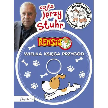 Książka - Posłuchajki. Reksio. Wielka księga przygód