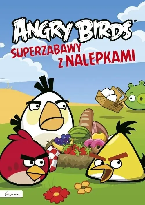 Książka - Angry Birds. Superzabawy z nalepkami
